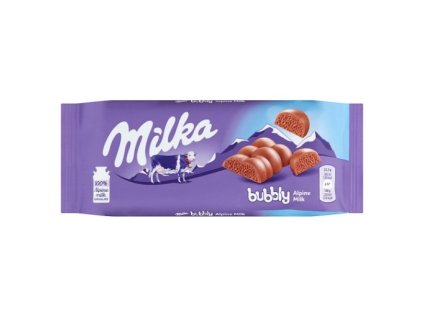 Milka Bubbly mliečna čokoláda s bublinkami 90 g