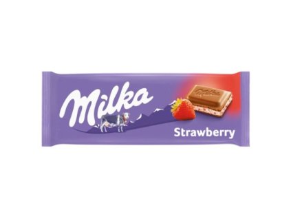 Milka Jahodová mliečna čokoláda 100 g