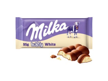 Milka Bubbly Alba 95g
