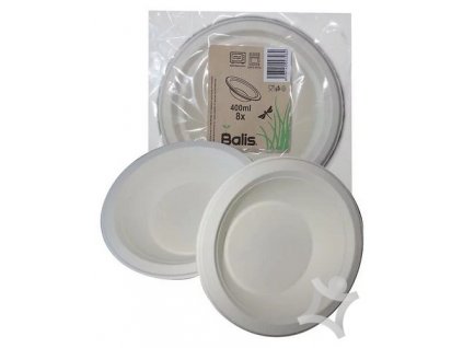 Balis Miska Papierová 400ml 8ks