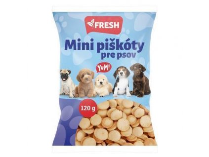 Fresh Mini Piškóty Pre Psov 120g