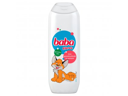 Baba detský sprchový gél 2in1 ovocná vôňa  250ml