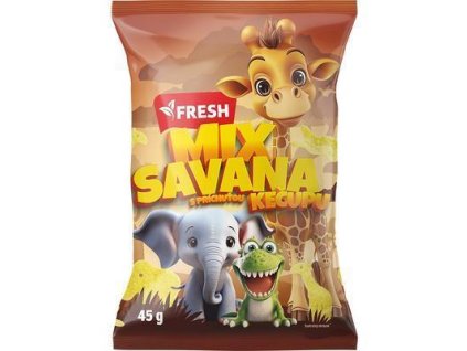 Fresh Savana Mix Snack s Prích.Kečup 45g