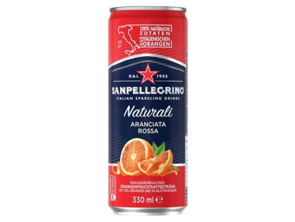 San Pellegrini Červený Pomaranč 0,33l + 0,15€ zál.plech