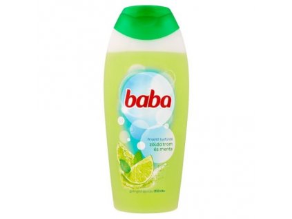 Baba sprchový gél zelený citrón a mäta 400 ml