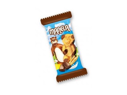Manela Pečivo Jemné Medvedí Plnený 50g