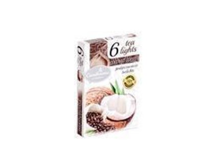 Sviečky Čajové Coconut-Coffee 6ks