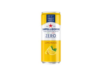 San Pellegrini Zero Citrón 0,33l + 0,15€ zál.plech