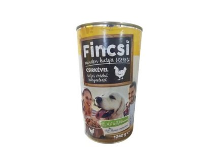 Fincsi Konzerva Pre Psa Kura 1240g