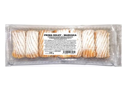Fresh Čajové Pečivo Rolky Marhuľa 240g