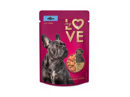 My Love Kapsička Pes Ryba v Delikátnej Šťave 100g