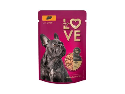 My Love Kapsička Pes Pečeň v Delikátnej Šťave 100g