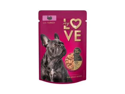 My Love Kapsička Pes Morča v Delikátnej Šťave 100g