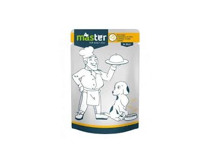Master Kapsička Pes pre Malé Plemená Kura 80g