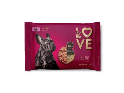 My Love Kapsička Pes Morka (4x100g) 400g