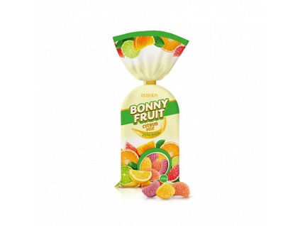 Roshen Bonny Fruit Citrus Mix Cukríky 200g