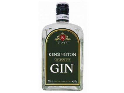 Gin kensington dry silver united 37,5% 0,7 l 