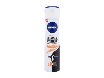 nivea invisible for black white ultimate impact 48h antiperspirant pre zeny 150 ml 341816