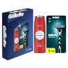 GILLETTE Darčekové balenie Mach3 strojček +2Náhr.Hlavica +Shower gél 250ml