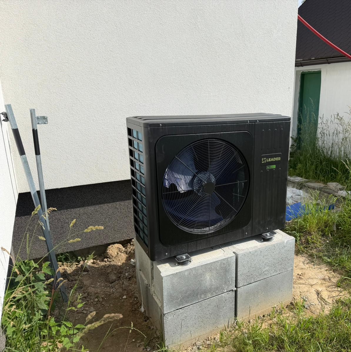Instalace tepelného čerpadla 8 kW LEADER All in one s integrovaným bojlerem 190L - Dolní Domaslavice
