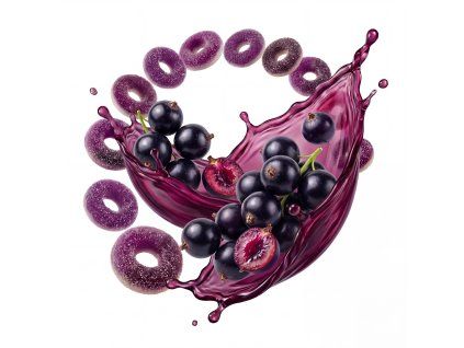 GUMMIES BLACK CURRANT 25mg (Size 20)