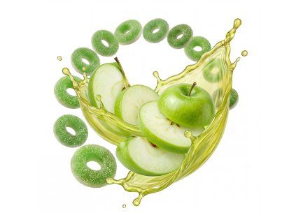 GUMMIES GREEN APPLE 25mg (Size 20)