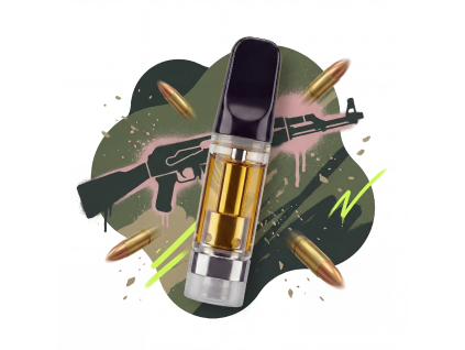 AK-47 - CARTRIDGE 1ml (Bundle Cartridge + vape pen)