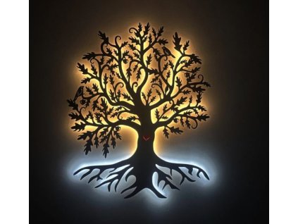 svietiaci obraz strom dub 90x110cm 2