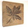 led obraz javorovy list na stenu 62x62cm 3