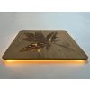 led obraz javorovy list na stenu 62x62cm 6