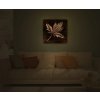led obraz javorovy list na stenu 62x62cm 8