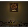 svietiaci obraz strom dub 42x42cm 6
