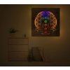 led ezotericky obraz cakry symboly 90x90cm 3