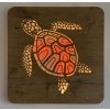 dreveny obraz led korytnacka 62x62cm rgbw 3