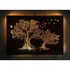 svietiaci obraz dva stromy 90x62cm