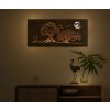 led obraz tri duby a mesiac na stenu 90x40cm 8