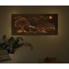 led obraz tri duby na stenu 90x40cm 6