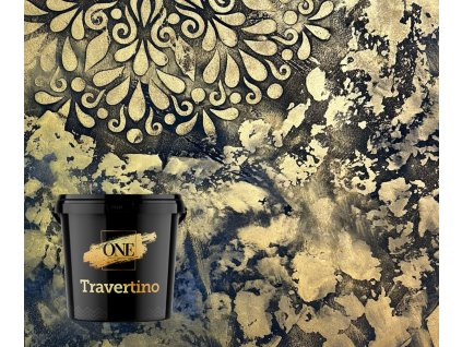 dekoratívna stierka OnePaint Travertino travertín (Balenie 20 kg, Variant BASE)