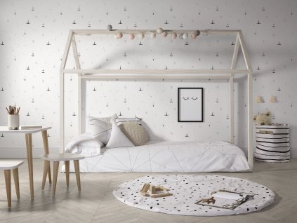 Montessori domečková postel