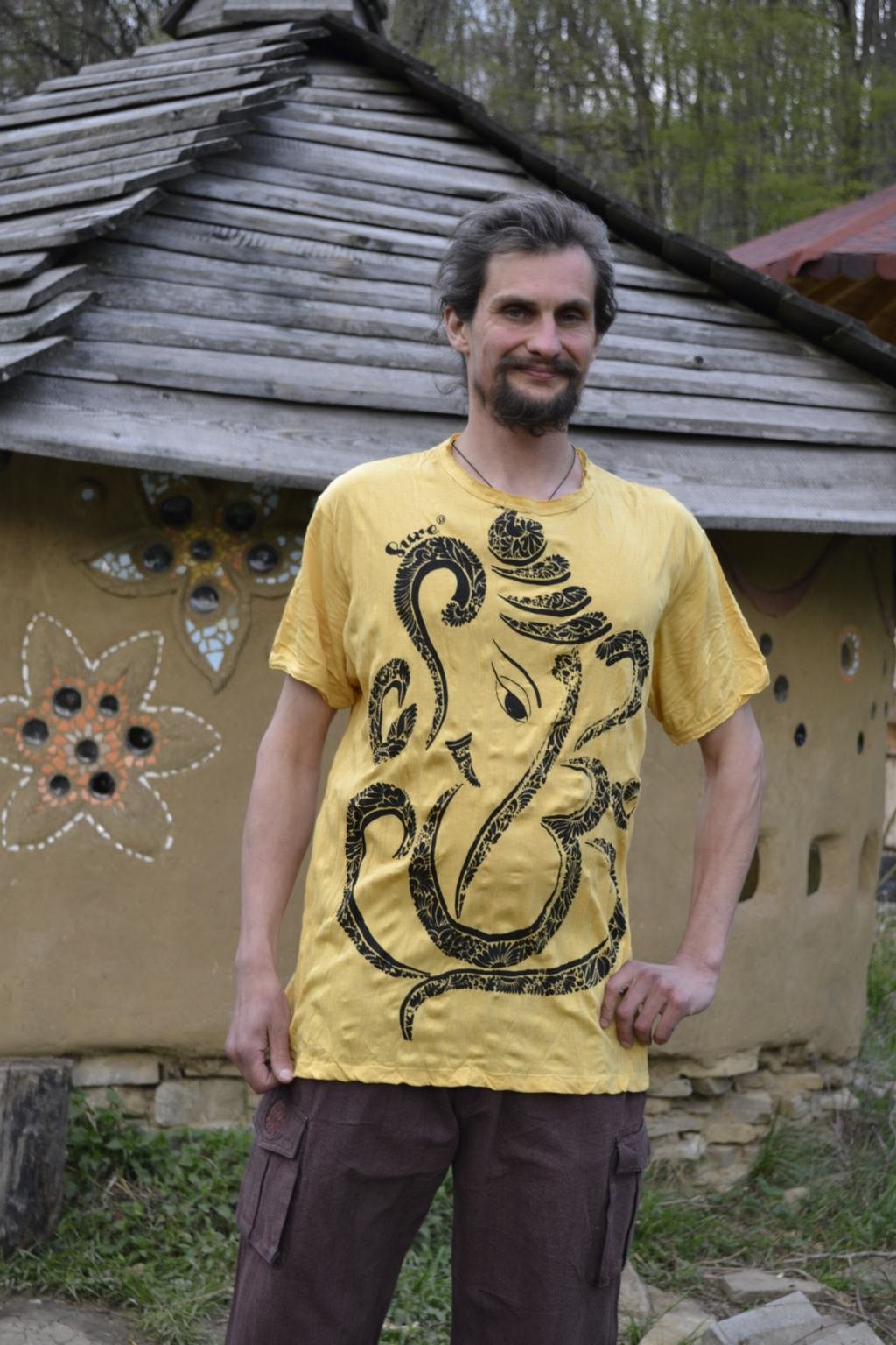 Tričko Sure Ganesha - žlutá