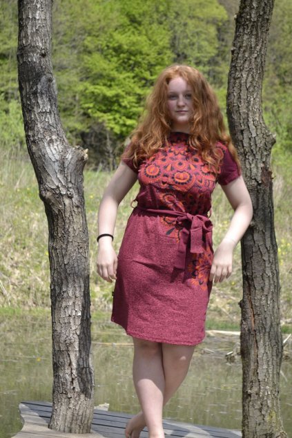 Šaty  Annapurna - červená