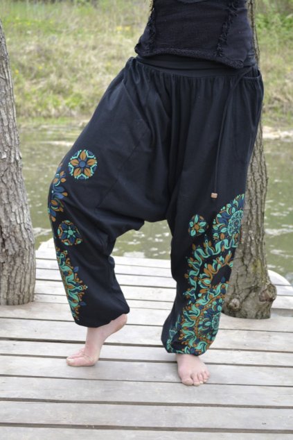 Harémové kalhoty Mangalam