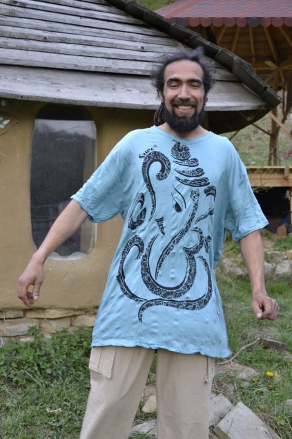 Tričko Sure Ganesha - modrá