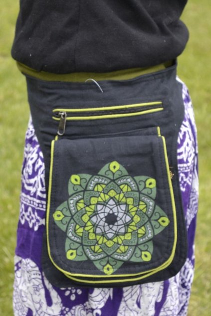 Ledvinka Rozkvět - černá se zelenou