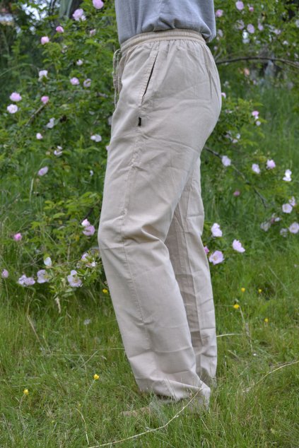 Kalhoty Nepál Yogi - bílé