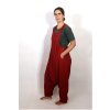 Overal Harem Jumpsuit - vínový