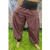 Kalhoty Esotheric - hnědé