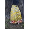 Zavinovací Sukně Silk Devi - žlutá