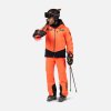 RO-HERO BLACKSIDE INSULATED PANT-NEON RED-kalhoty (Velikost L)