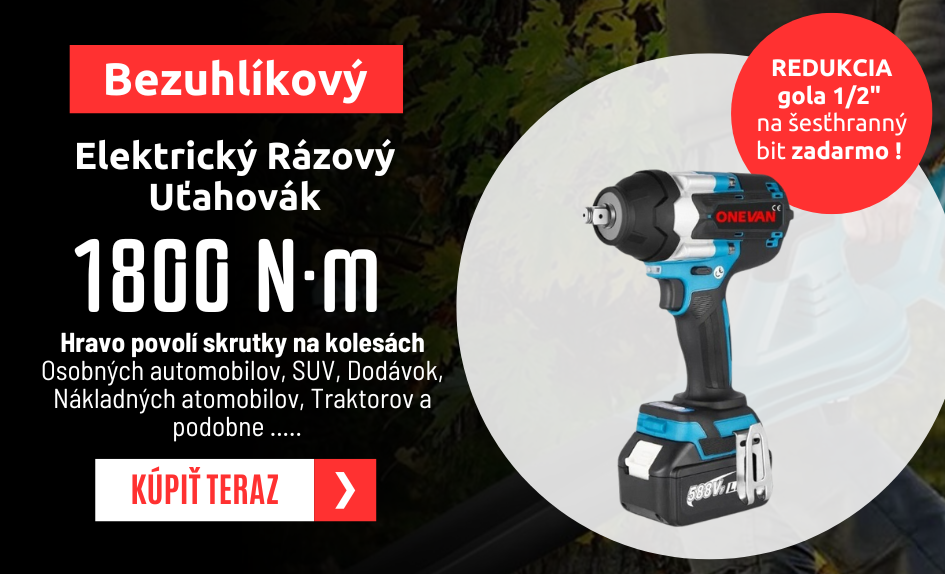 Elektrický rázový uťahovák